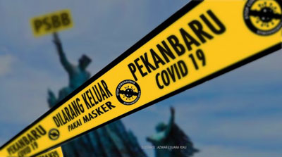  PSBB, Pemprov Riau Hentikan Sementara Angkutan Keluar-Masuk Pekanbaru